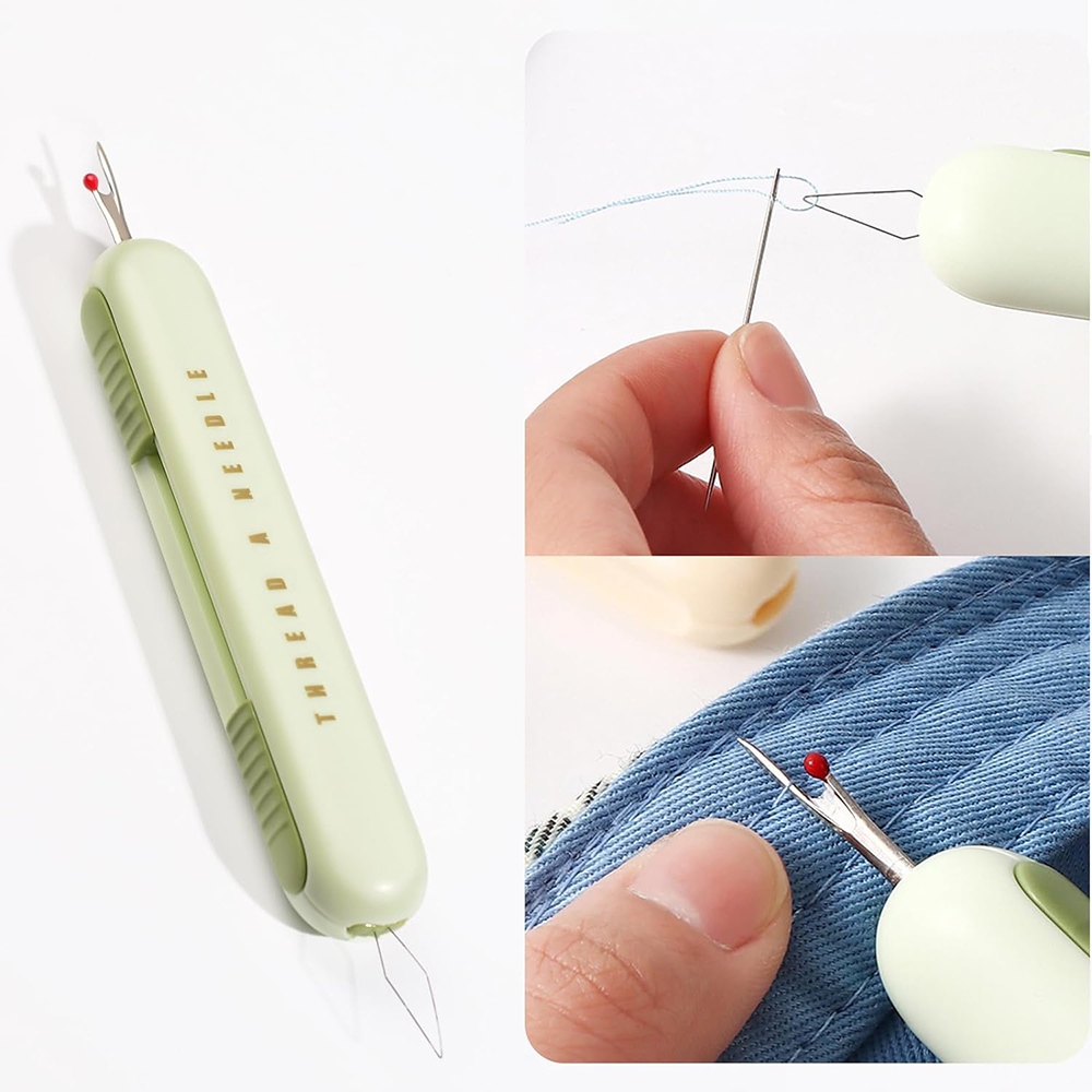 Seam Ripper Tool - 2 in 1 바늘 실꿰기 솔기