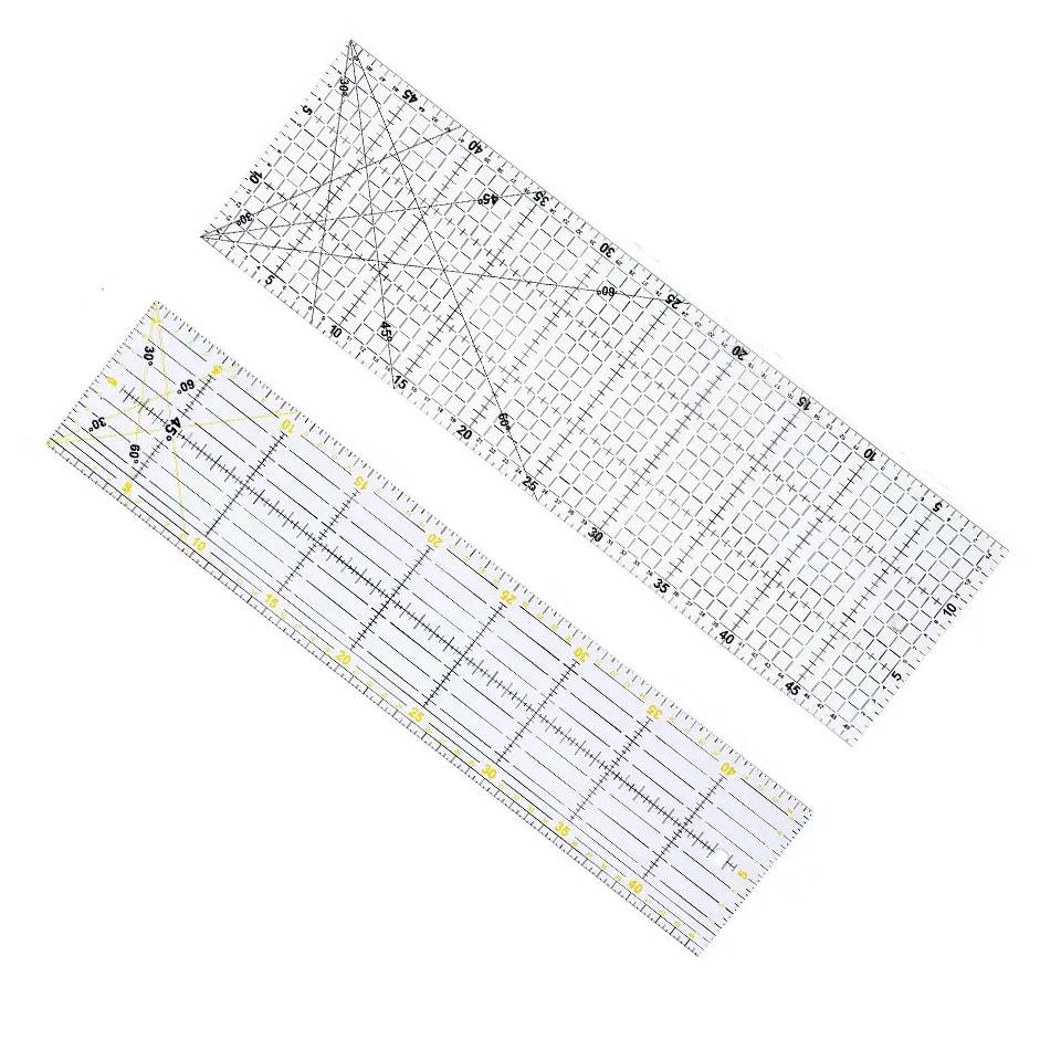 Button Hole Cutter - Fenrry Multisize 아크릴 패치 워크 눈금자
