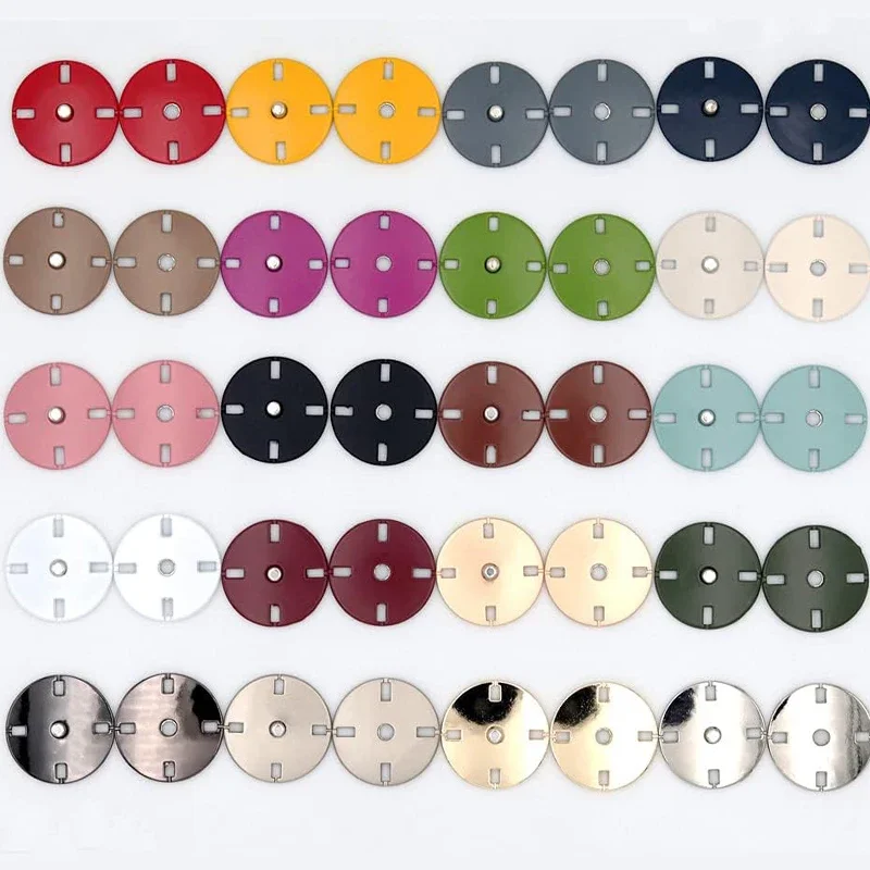 남녀공용 다채로운 금속 스냅 버튼, 보이지 않는 라운드 - Button Hole Cutter 리뷰 및 가격