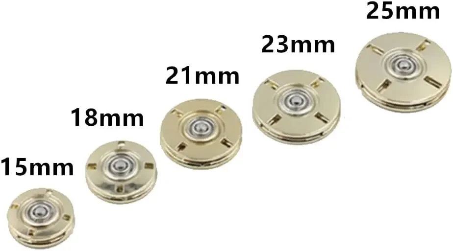 남녀공용 다채로운 금속 스냅 버튼, 보이지 않는 라운드 - Button Hole Cutter 리뷰 및 가격