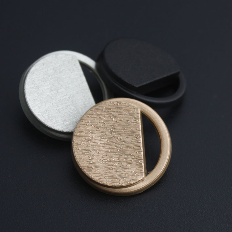 6 개/몫 15-25mm 고급 금속 반투명 버튼 여성  - Button Hole Cutter 리뷰 및 가격