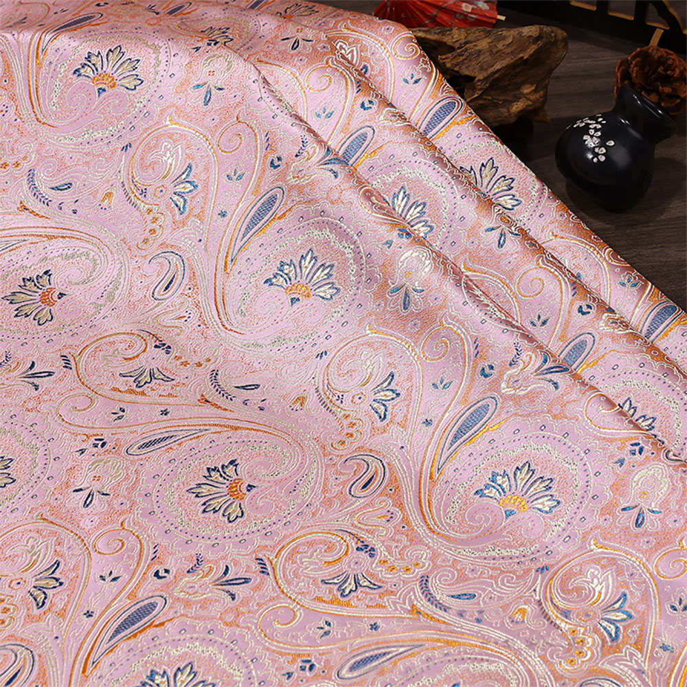 50x75cm 나선형 꽃 패턴 자카드 브로케이드 다마스 - Sewing In Textile 리뷰 및 가격