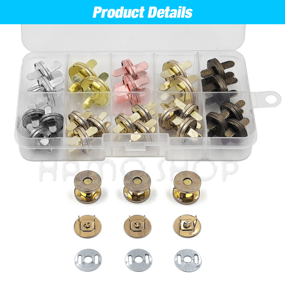 20 대/몫 10mm-18mm 마그네틱 버튼 가방 걸쇠 - Button Hole Cutter 리뷰 및 가격