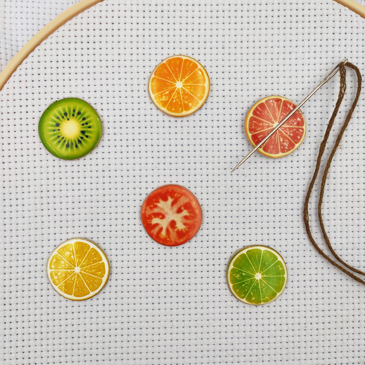 과일 모양 자석 니들 마인더, 귀여운 니들 네니, 자수 - Sewing Pin Cushion 리뷰 및 가격