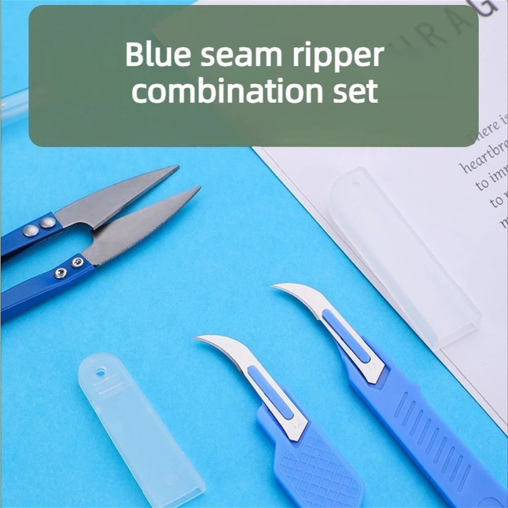 파란색 바느질 세트 5종 실 제거기, 봉제 가위, 바느 - Seam Ripper Tool 리뷰 및 가격