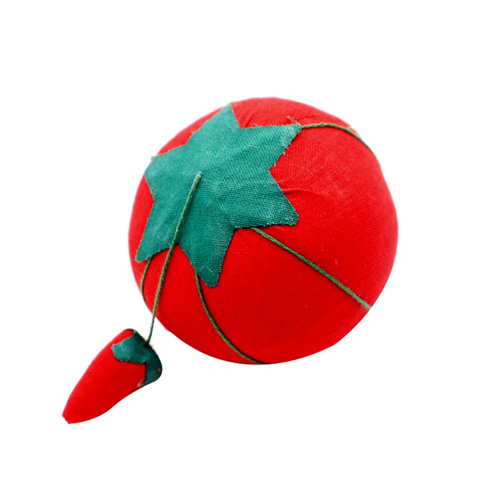 1PC 사랑스러운 토마토 공 모양 바늘 핀쿠션 바느질  - Sewing Pin Cushion 리뷰 및 가격