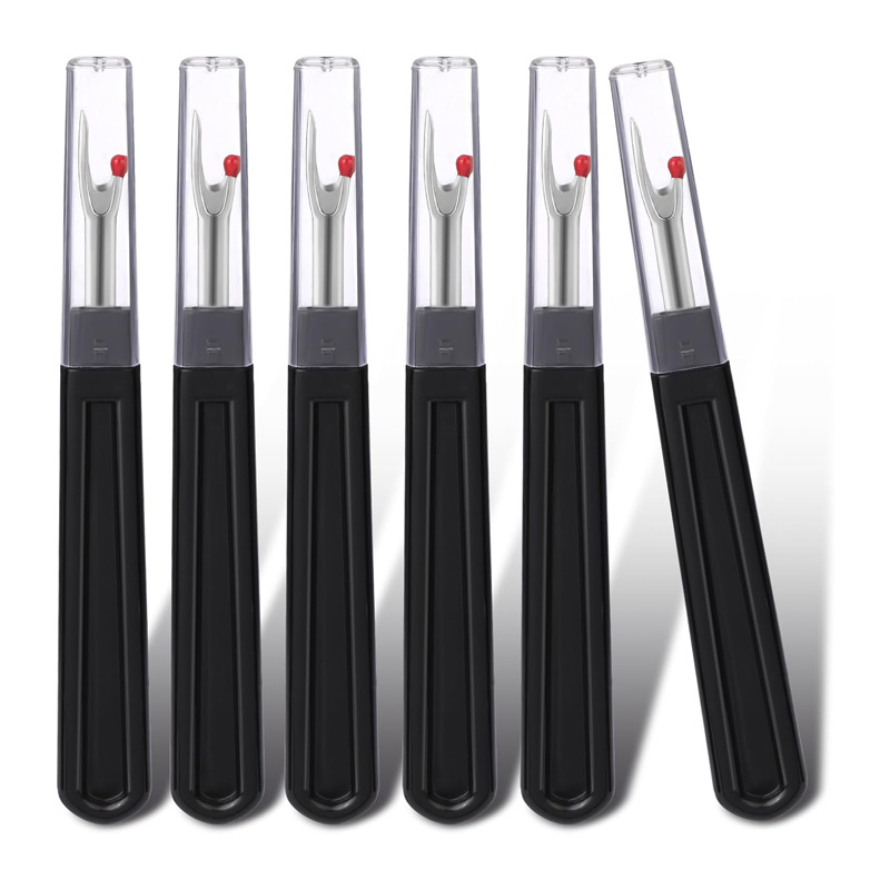 6종 봉제용 실 제거기 세트, 검정색 스티치 언픽커 도 - Seam Ripper Tool 리뷰 및 가격