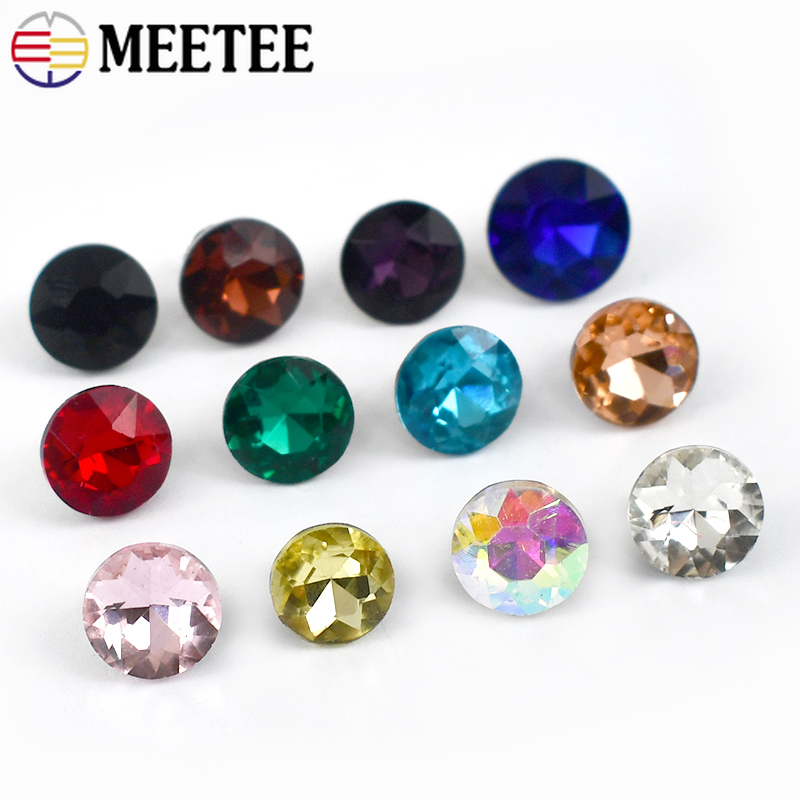 Meetee 20/50Pcs 9mm 라인 석 단추 유리 - Button Hole Cutter 리뷰 및 가격