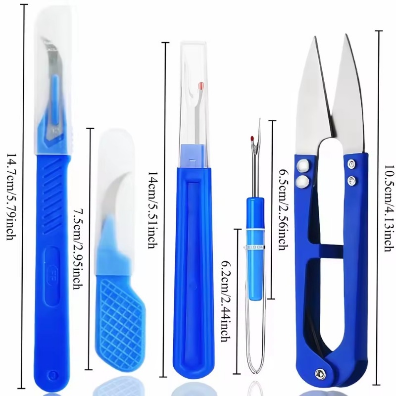 5개 세트 재봉틀용 실 제거기, 가위 포함, DIY 스 - Seam Ripper Tool 리뷰 및 가격